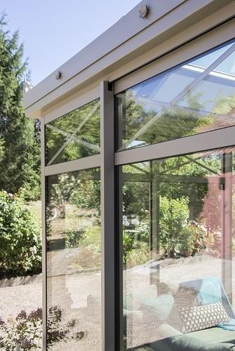 Outdoor TS8402 1.5mm Glass Aluminum Sunshine Room
