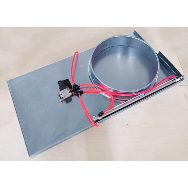 демфер скольжения извлечения пыли 350mm пневматический с фланцом