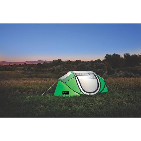 135*230*89CM 2 pessoas Fibra de vidro Verde impermeável Poliéster Pop Up Camping Tent