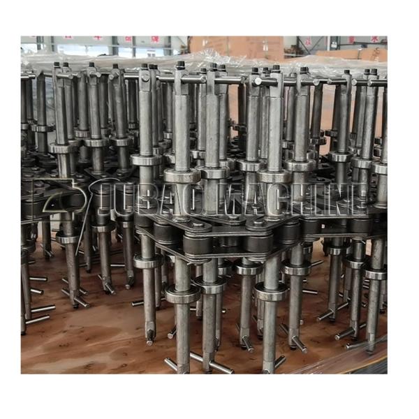 Accesorios de acero de la cadena del rodillo de la echada doble 7M M gruesos