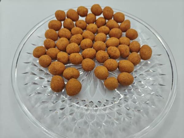 Spicy Coated Peanuts With Fiery Kick Aromatic Flavor