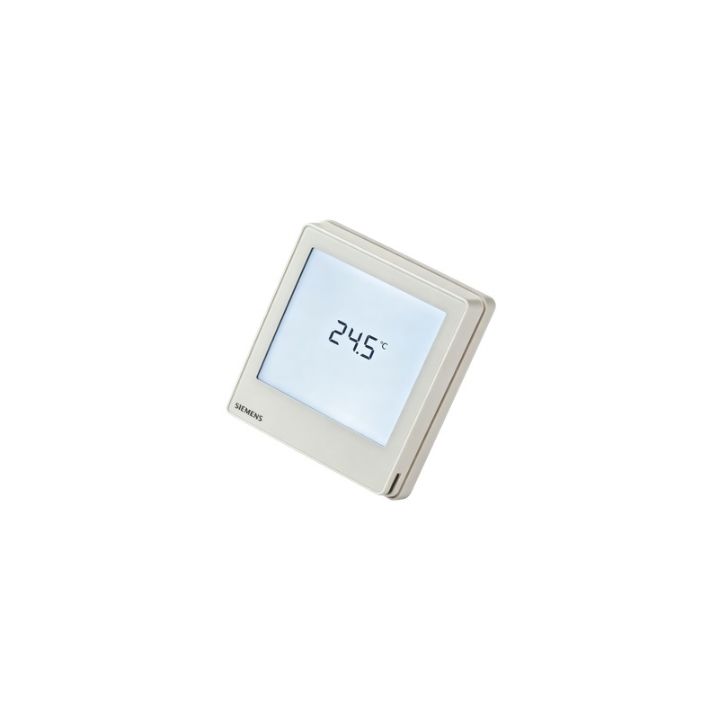 S55770-T350 KNX Touch Screen Room Thermostat Embedded PI Temperature Control VRF AC Integration 5-40C Setpoint