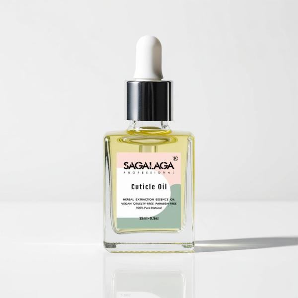 Hydrate les ongles huile de cuticule Bouteilles de 15 ml Logo personnalisé avec 13 parfums Fruit Parfum ongles organique huile de jojoba Vitamine E