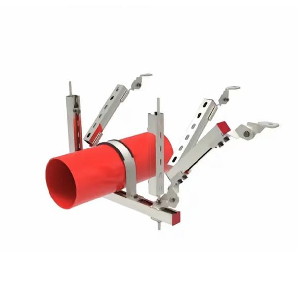 Longitudinal Ductwork Unistrut Seismic Hangers Reinforcement Custom
