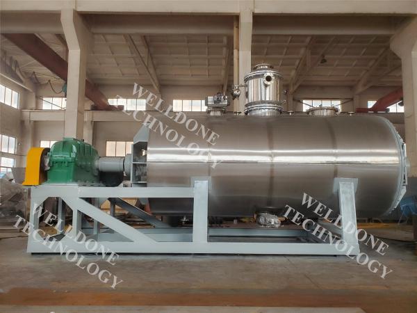 SUS316L Disc Vacuum Paddle Dryer For Sludge And Manure