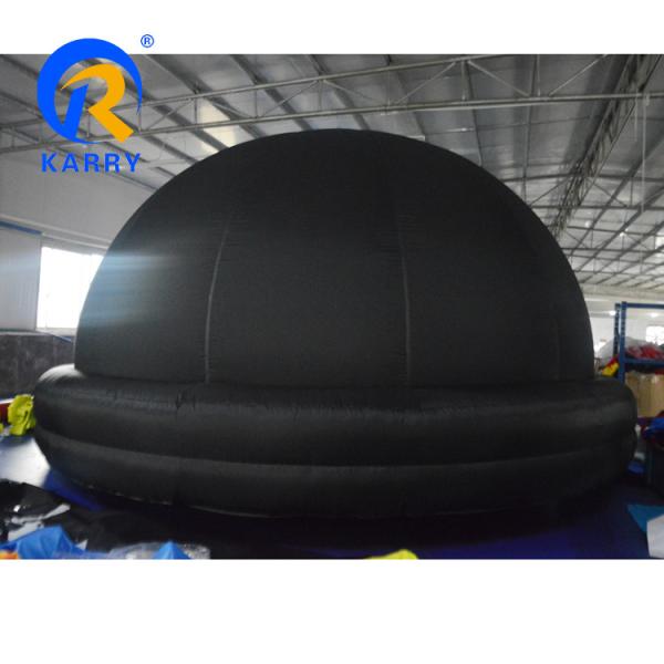 Waterproof and Airtight Commercial Black Inflatable Dome Tent for Party at Night Club
