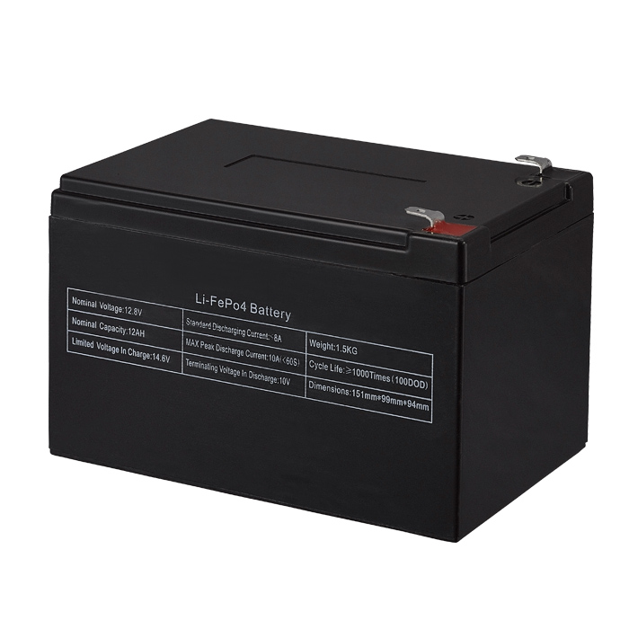 Фабрика батареи 12.8v батареи лития 12v 12ah Lifepo4