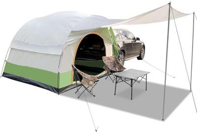 8.2*8.2*6.6Ft Dual Color Impermeável PU3000MM revestido de Poliéster 210T All Season Veículo Camping Tent Easy Setup