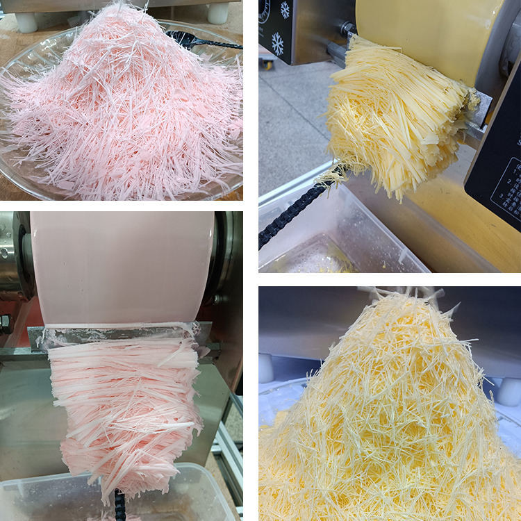 Automation Desktop Bingsu Machine Speed Adjustable Restaurant Commercial Snow Flake Ice Machine