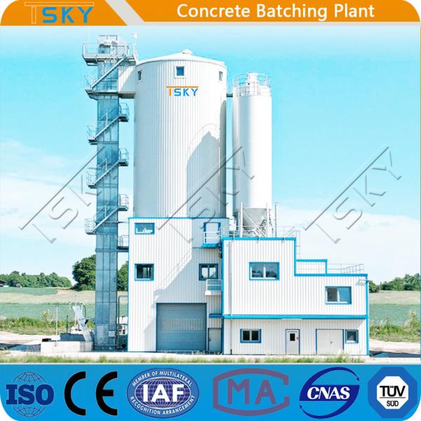 Planta de tratamento por lotes da torre da C.A. 380V 50HZ 240m3/h HLS240