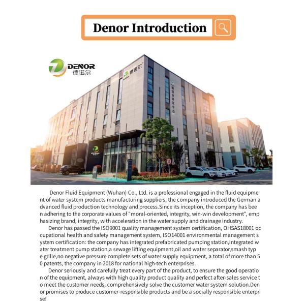 Stainless Steel & FRP GRP Wastewater Pumping Stations