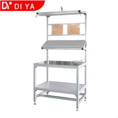 Assembly Coated Industrial Workstation Table DY24 , Adjustable Heavy Duty Workbench
