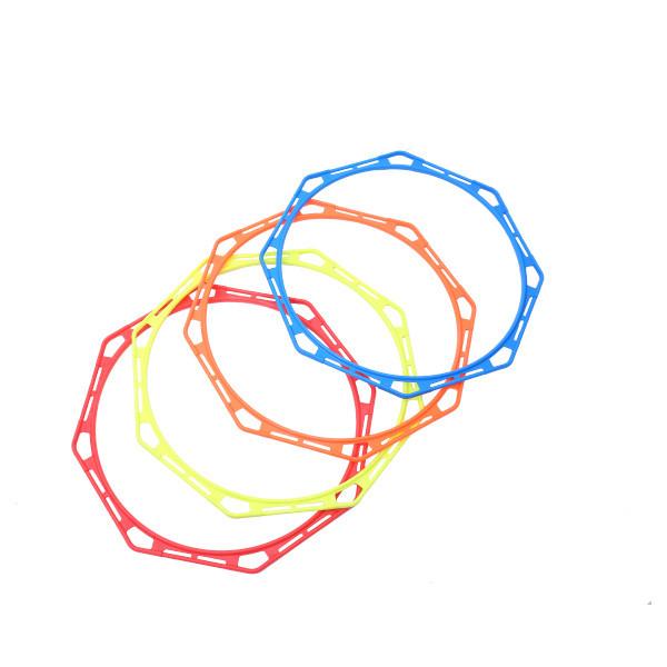 8 Sided Football Training Rings , 50cm Octagon Agility Ladder