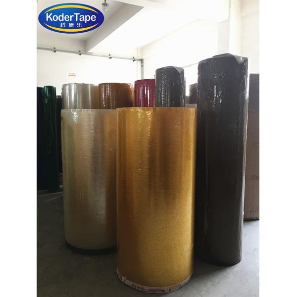 1620mm *6000m Bopp Water Based Acrylic Adhesive Color Jumbo Roll 40-90 Micron Thickness