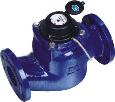O tipo telecontrole da flange do Amr pagou antecipadamente medidores de água/medidor de água elétrico esperto azul