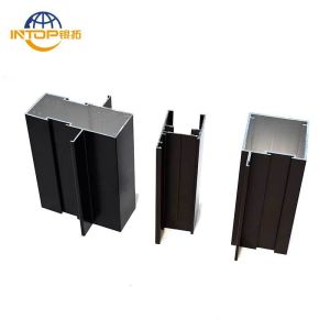 Powder Coated 6000 Series Curtain Wall Aluminum Profile