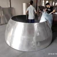 PVDF Coated Hyperbolic Aluminum Cladding Panels For Building Decoration
