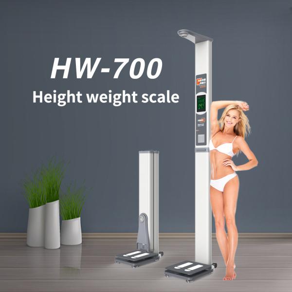 Compact and Portable Medical Ultrasonic Height Weight Scale for Physical Examination