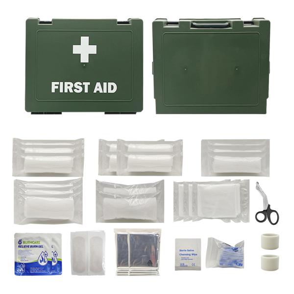 Kit de primeros auxilios con logotipo y color personalizados, bolsa de rescate médico de supervivencia de emergencia para viajes familiares, kits de emergencia de seguridad