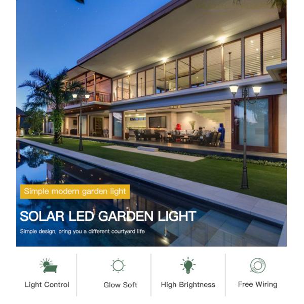 Конус Mono открытого сада панели солнечных батарей солнечный светлый интегрированный для подъездной дороги дорожки