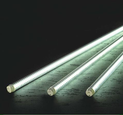 Aluminum holder and PC cover T8 led tube T5 integrated tube isolated plastic fixture glass