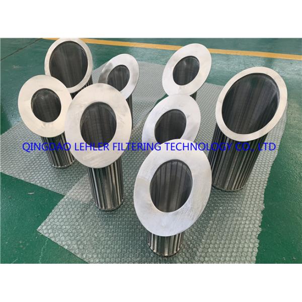 Abertura de alta precisión inoxidable de la ranura del diámetro 360m m de Mimimum de la pantalla de alambre de la cuña del acero