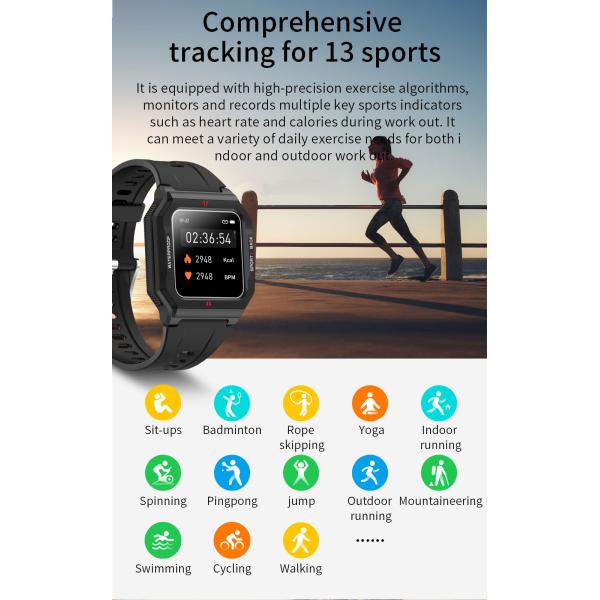 IP68 Waterproof Health Sports Bracelet