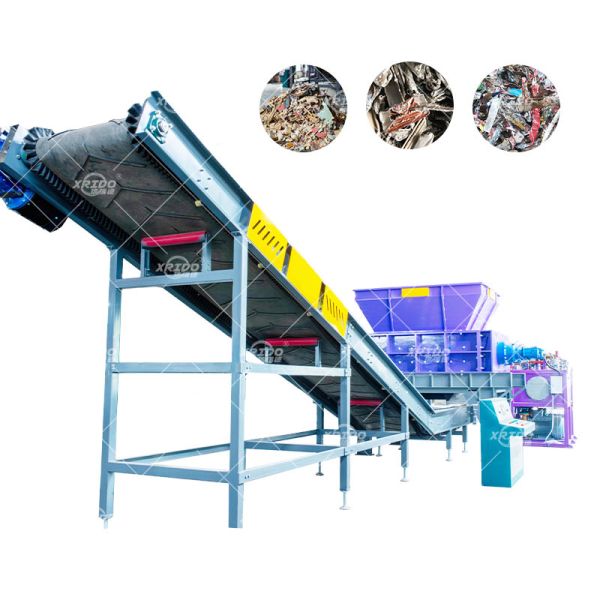 Environment-friendly Heavy Duty Fabric Shredder Machine with Customized Color and 300-22000 Kg/hour Capacity