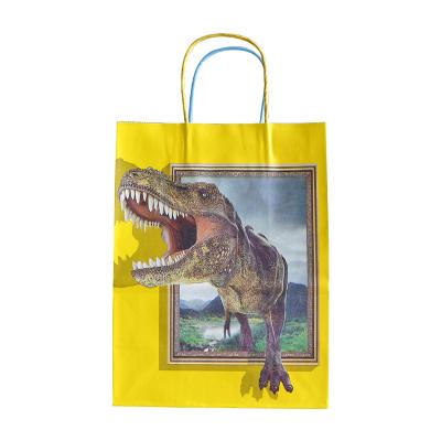 Custom Printed Eco-Friendly Recyclable Kraft Paper Bags Luxury Style Takeaway Food & Shopping