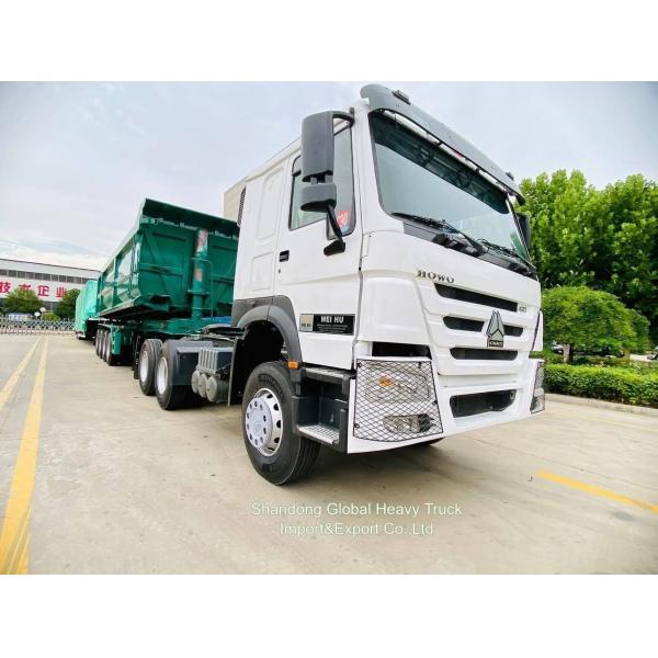 10 Wheel 6X4 40t Sinotruk HOWO Container Cargo Trailer Tractor Head Truck