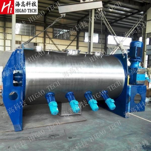 SUS304 Dry Powder Mixing Equipment Food Powder Plough Shear Mixer Chemical