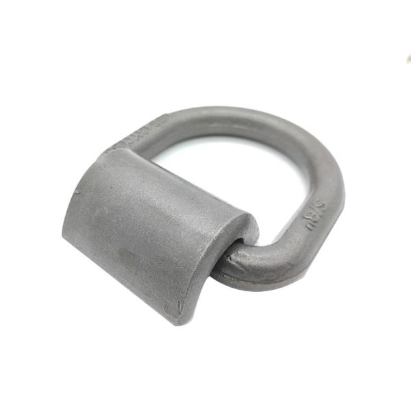 Carbon Steel Heavy Duty Trailer Weld On D Ring Forging Process and Surface Treatment