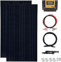 Panel solar monocristalino de 200 W de peso ligero Módulo fotovoltaico solar