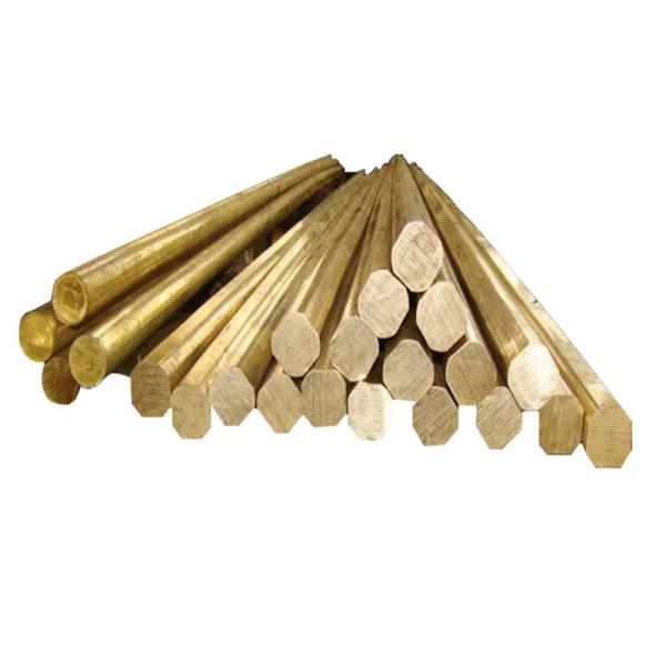 Barra de bronze lisa Rod C21000 C22000 horizontalmente 1200mm de liga de cobre de ASTM