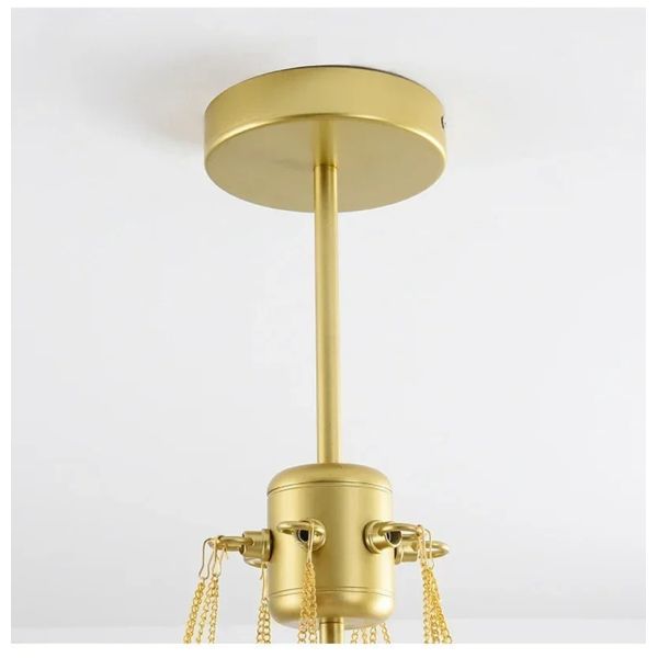 Glasses Bubble Chandeliers Nordic Frosted Glass Gold Black Pendant Light （WH-AP-669）