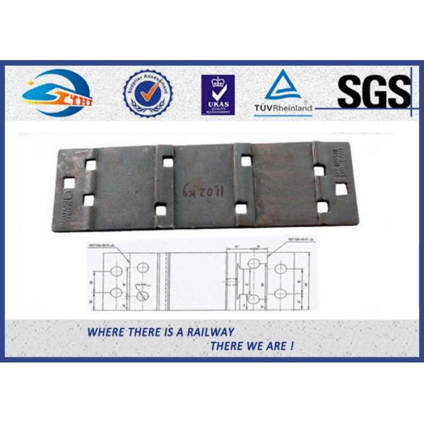 Подгонянная выкованная поверхностью базовая платина рельса бросания плиты связи QT500-7 рельса