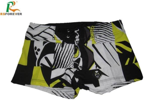 Holiday Sexy Womens Printed Swim Shorts Plus Size Sublimation Printing