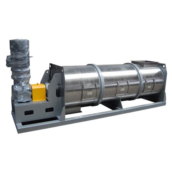 Custom Low Energy Consumption Continuous Paddle Mixer with Variable Speed and Safety Features for Various Industries