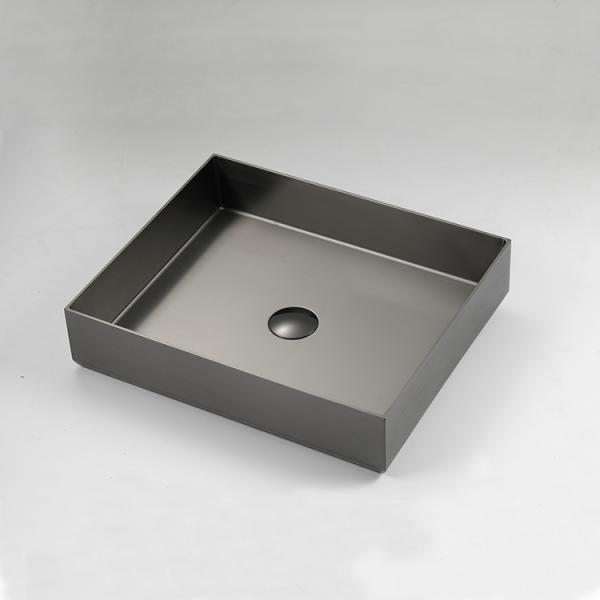 Top Mounted Kitchen Bathroom Sink Nano Pvd Handmade Apron Hand Wash Basin