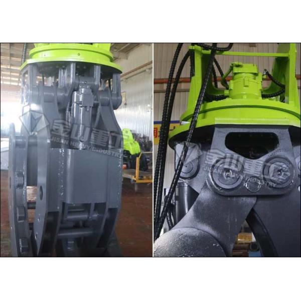 CE Certified Excavator Rotating Grapple 160-180 Kg/cm2 Oil Pressure For Komatsu