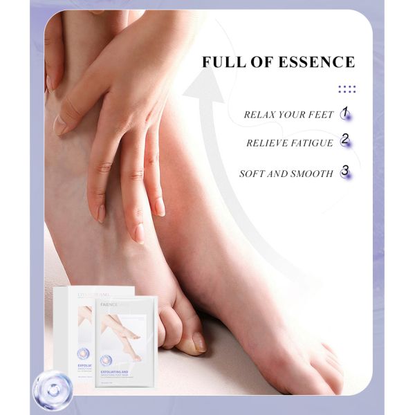 Wholesale Custom Moisturizing Peeling Mask Foot Massager Spa Skin Care Product Exfoliating Foot Masking Peel