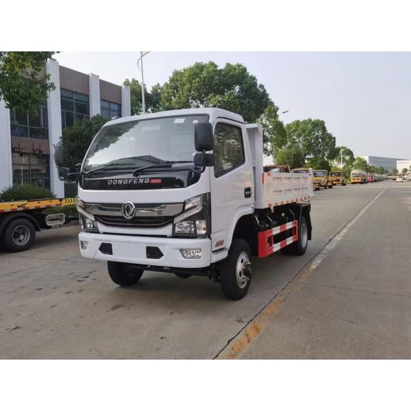Dongfeng 4WD 5ton Small Dumper Tipper Truck For Engineering Projects