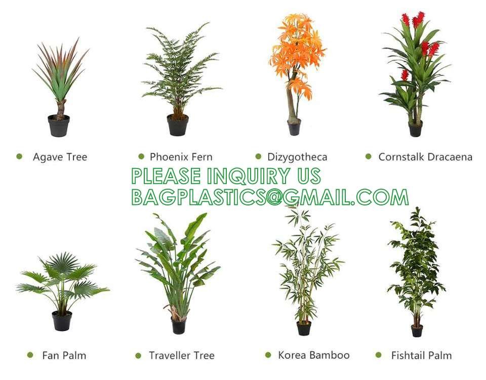 Artificial Plants 6 Pack Onion Tall Grass Greenery, Faux Fake Grass Shrubs Plant Flowers Wheat Grass for House Home
