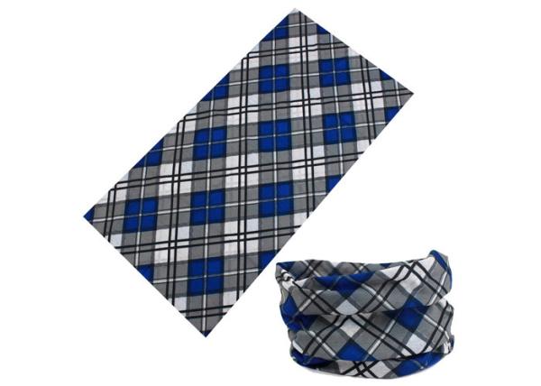 UV Resistant Fishing Neck Scarf Blue Leopard Pattern 25 * 50 CM Custom Logo Printed