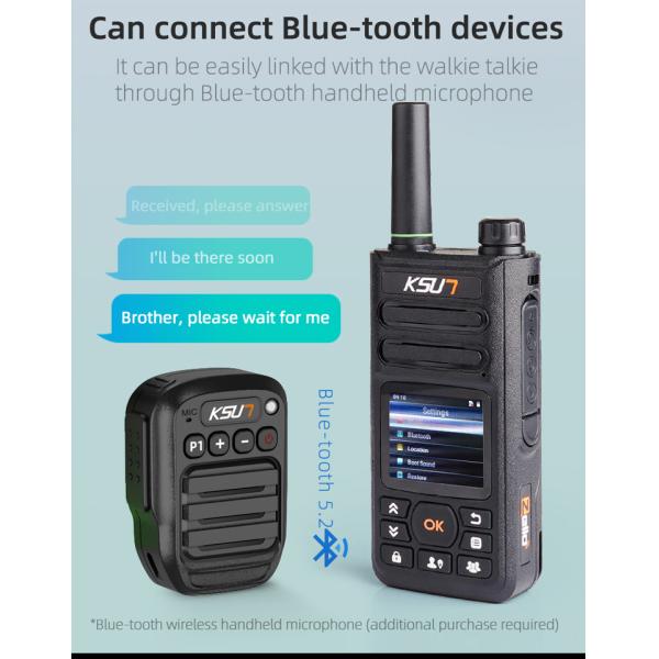 GPS WiFi POC Network Walkie Talkie 4G POC Two Way Radio with Long Range Communication