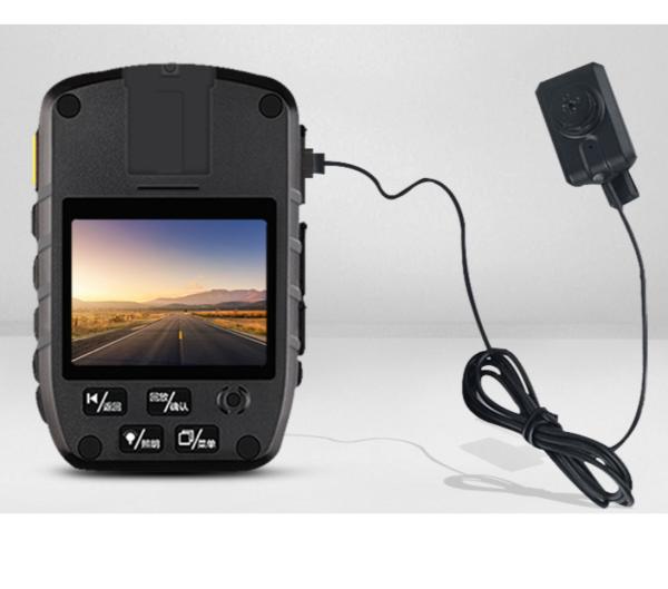 Registrador gasto das câmeras da polícia da visão noturna 4K GPS 5.0MP IP65