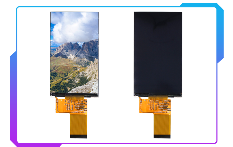 480x854 NT35510 FWVGA LCD TFT Screen 5 Inch IPS Display