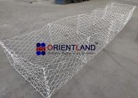 Trou hexagonal tissé par travaux externes Mesh Gabion Baskets
