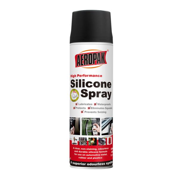 Aeropak 500ml Aerosol Base Oil Silicone Release Lubricating Spray Effective Noise Elimination Anti-wear Protection for