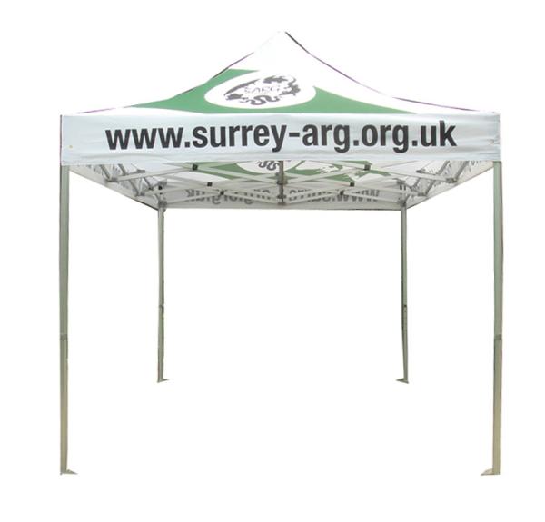 3X4.5 Marquee Gazebo Shade Tent CMYK Heat Transfer Printing Strong Framework
